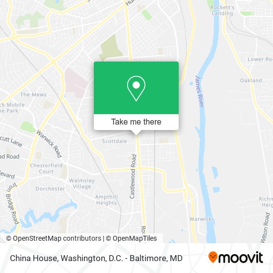 Mapa de China House