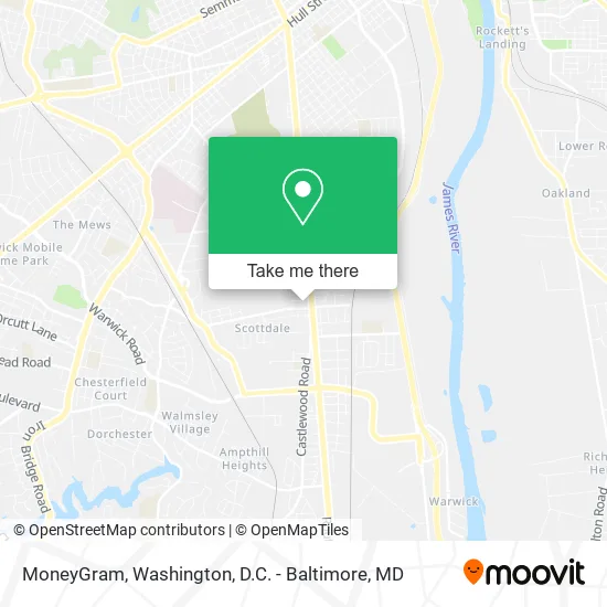 MoneyGram map