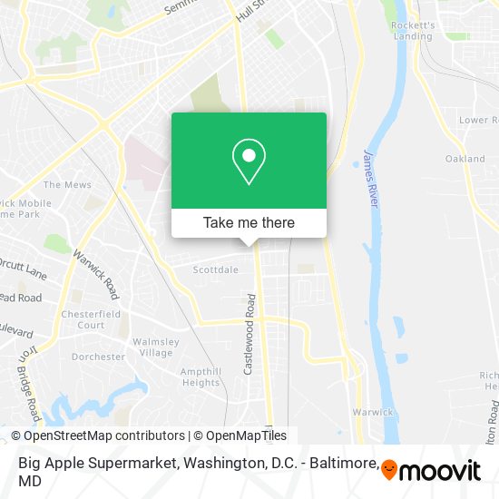 Big Apple Supermarket map