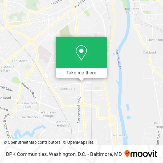 DPK Communities map