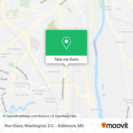 Mapa de Rva Glass