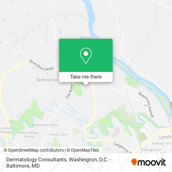 Dermatology Consultants map