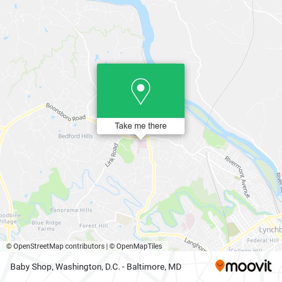 Mapa de Baby Shop