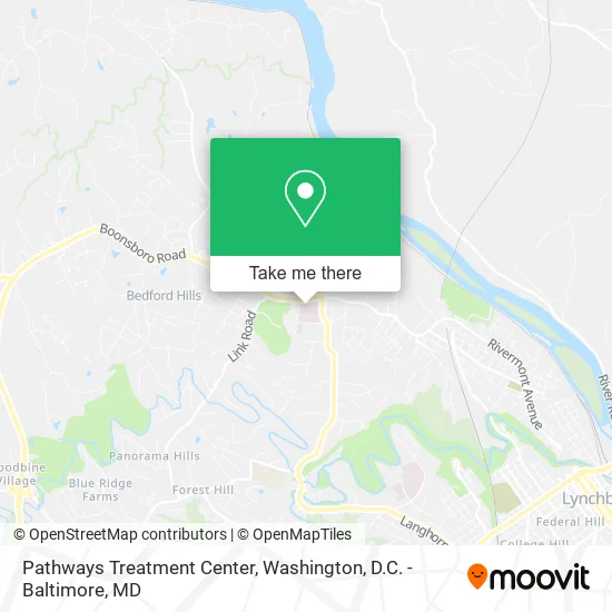 Pathways Treatment Center map