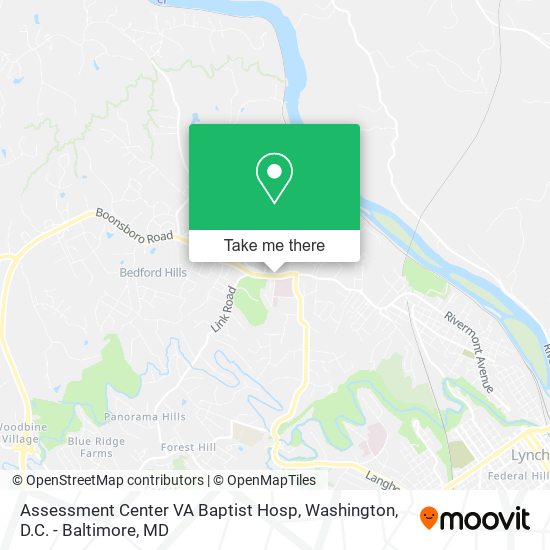 Mapa de Assessment Center VA Baptist Hosp
