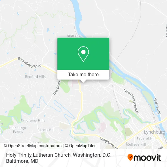 Holy Trinity Lutheran Church map