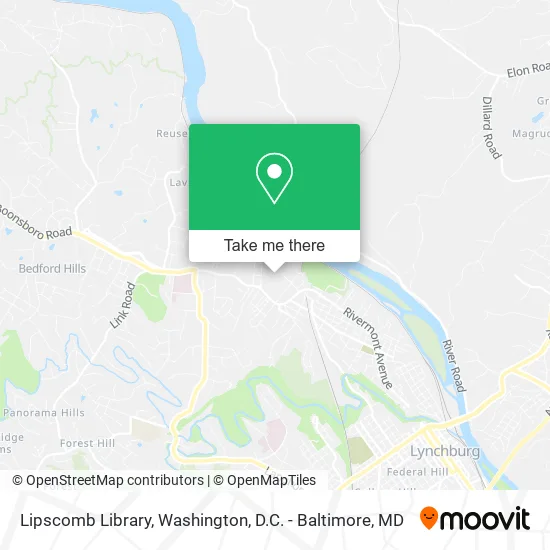 Lipscomb Library map