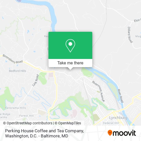Mapa de Perking House Coffee and Tea Company