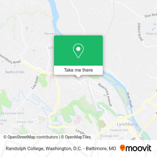 Randolph College map