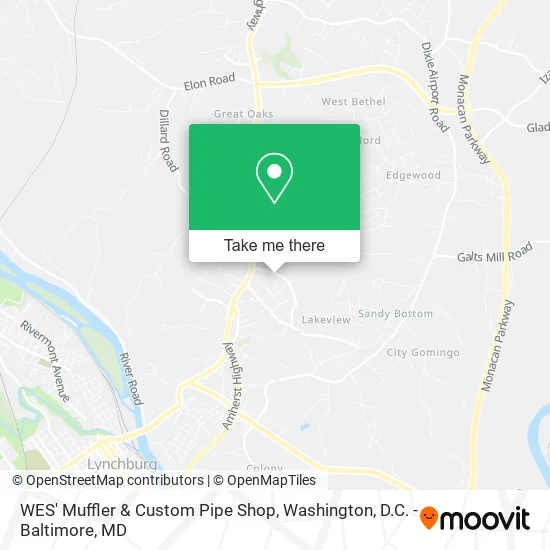 WES' Muffler & Custom Pipe Shop map