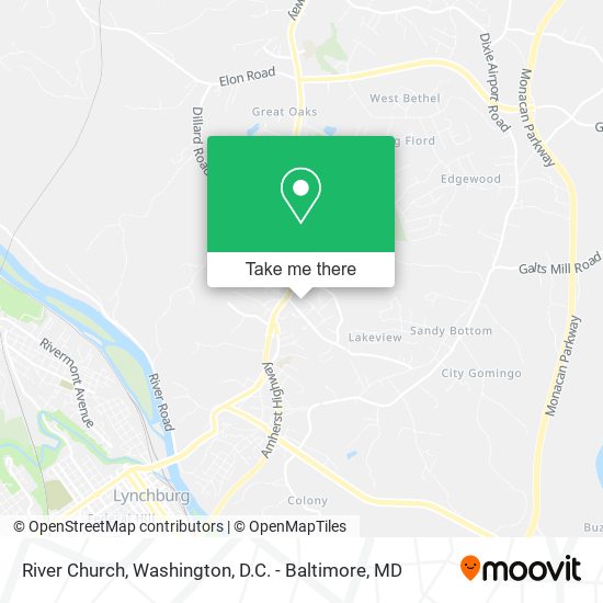 River Church map