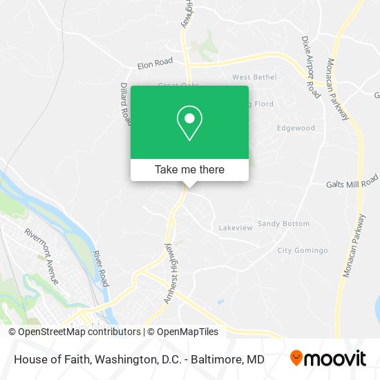 House of Faith map
