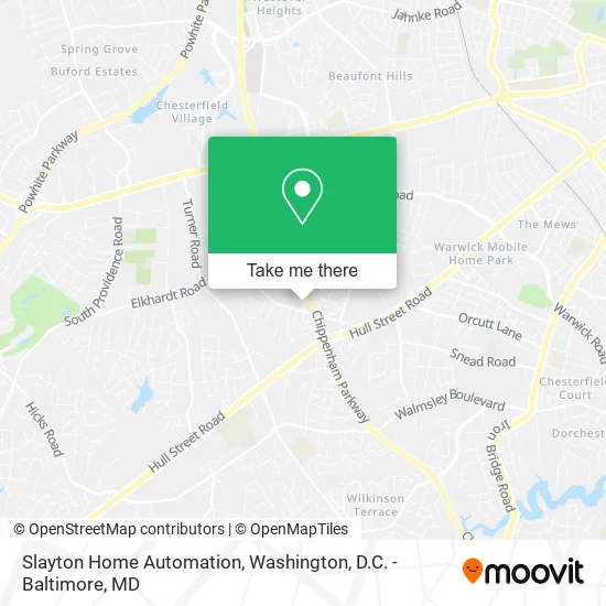 Slayton Home Automation map