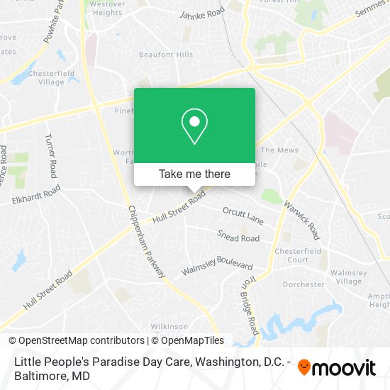 Little People's Paradise Day Care map