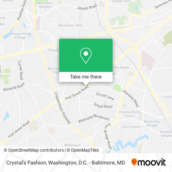 Crystal's Fashion map