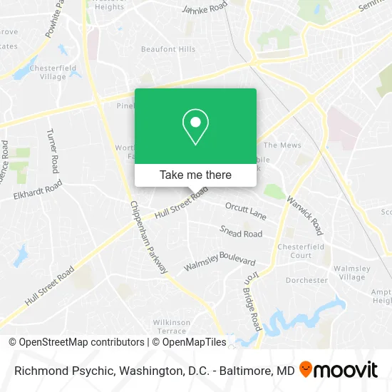 Richmond Psychic map