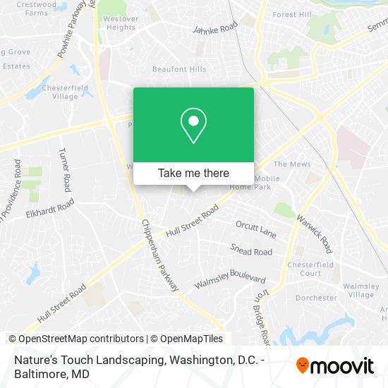 Mapa de Nature's Touch Landscaping