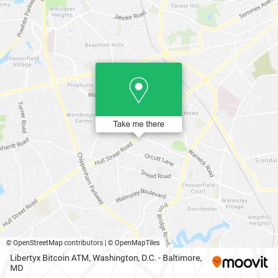 Libertyx Bitcoin ATM map