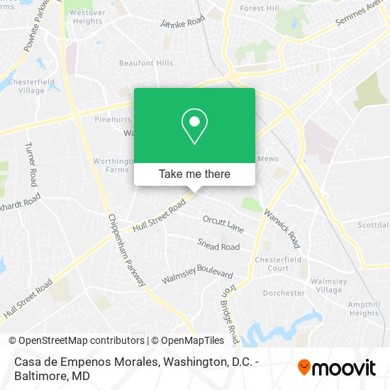 Casa de Empenos Morales map