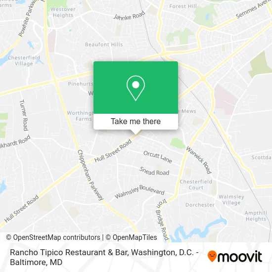 Rancho Tipico Restaurant & Bar map