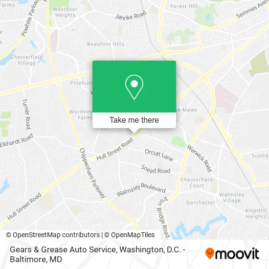 Gears & Grease Auto Service map