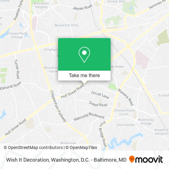 Wish It Decoration map
