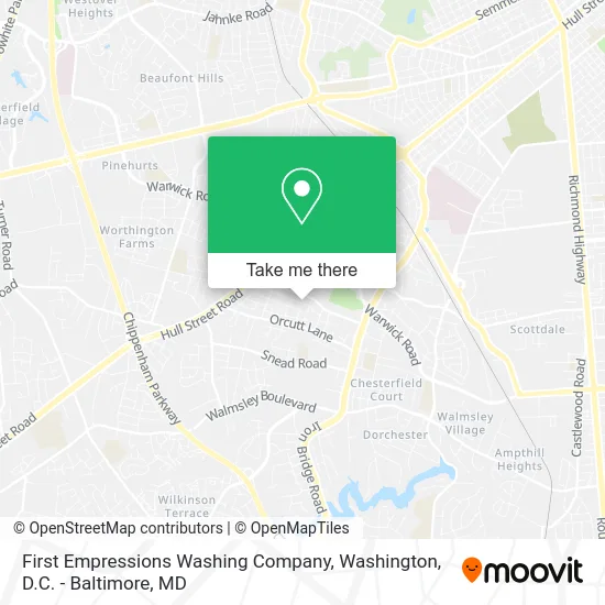 First Empressions Washing Company map