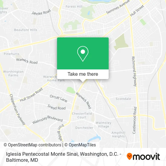 Iglesia Pentecostal Monte Sinai map