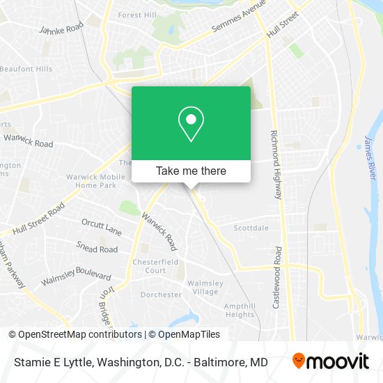 Stamie E Lyttle map