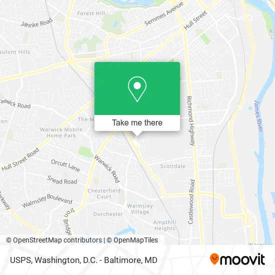 USPS map
