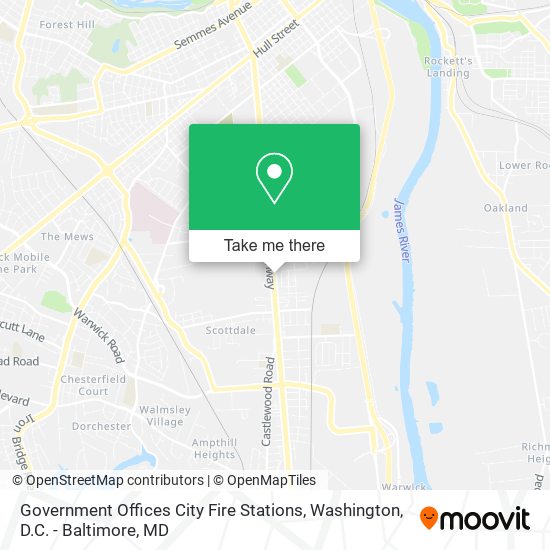 Mapa de Government Offices City Fire Stations