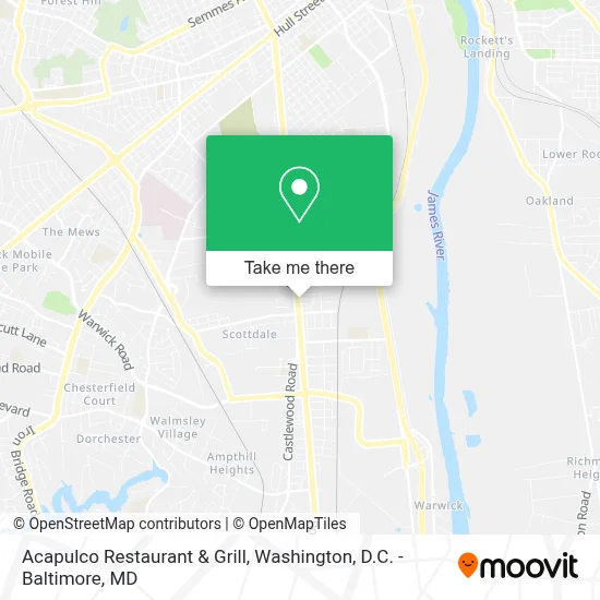 Acapulco Restaurant & Grill map