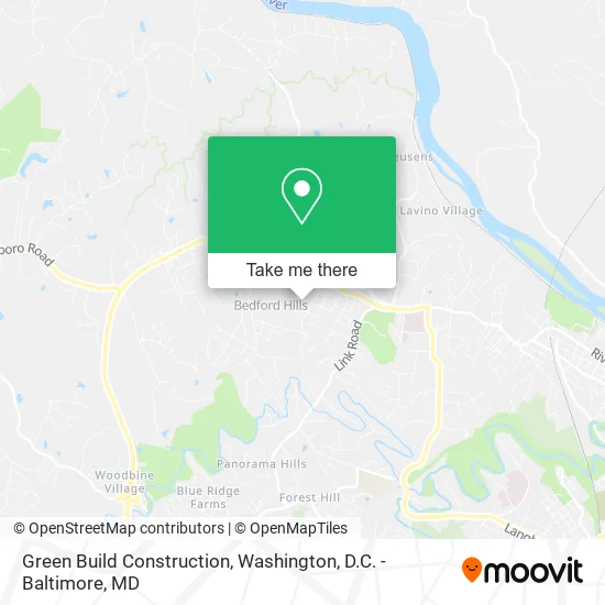 Green Build Construction map