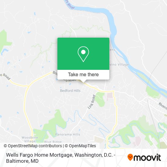 Mapa de Wells Fargo Home Mortgage
