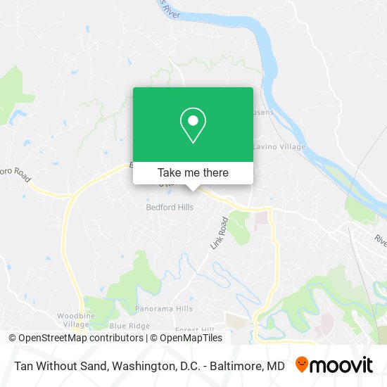 Tan Without Sand map