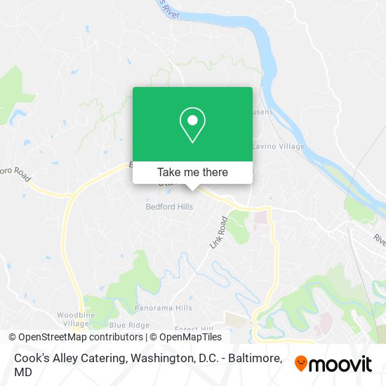 Mapa de Cook's Alley Catering