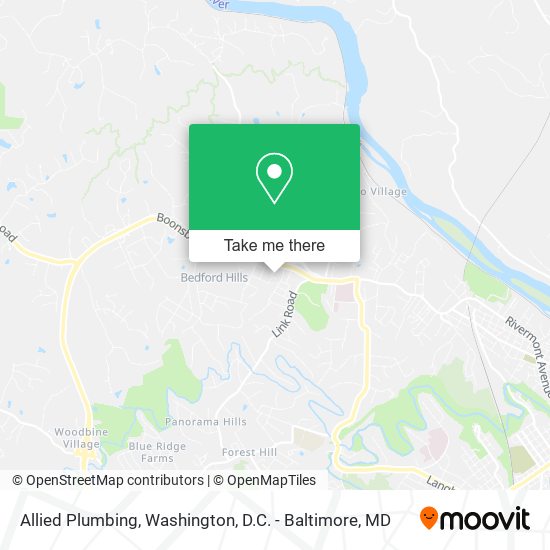 Allied Plumbing map
