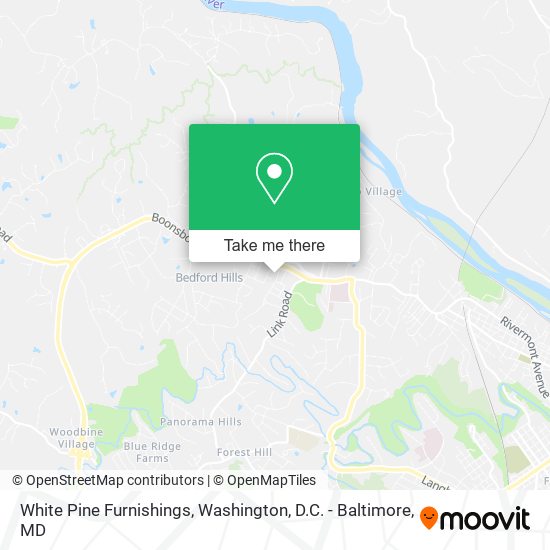 Mapa de White Pine Furnishings
