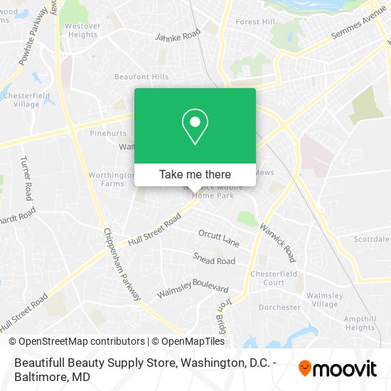 Beautifull Beauty Supply Store map