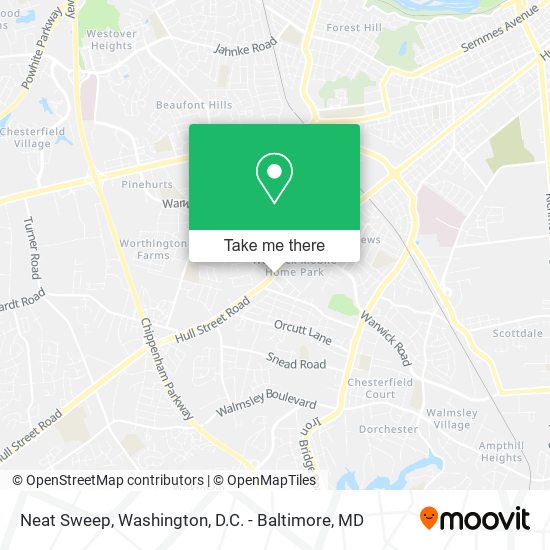Mapa de Neat Sweep