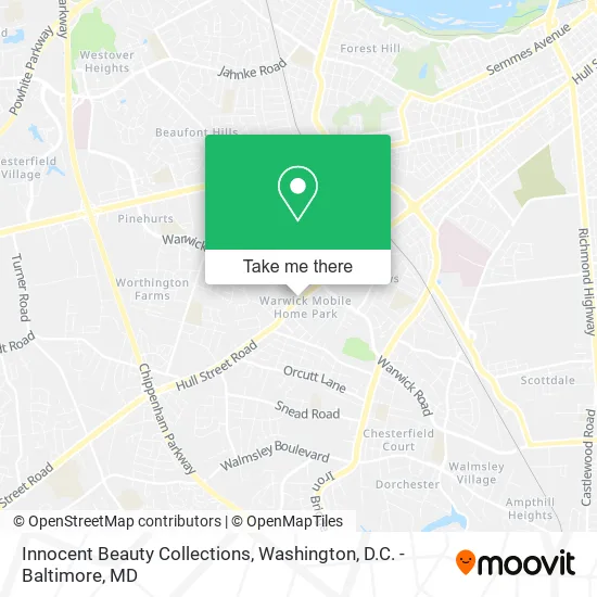 Mapa de Innocent Beauty Collections