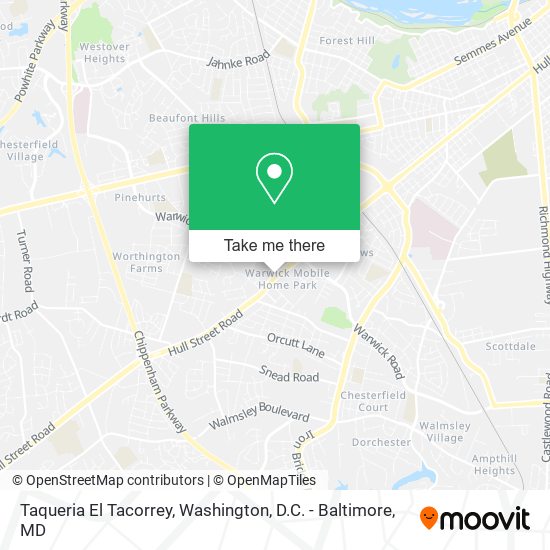 Mapa de Taqueria El Tacorrey