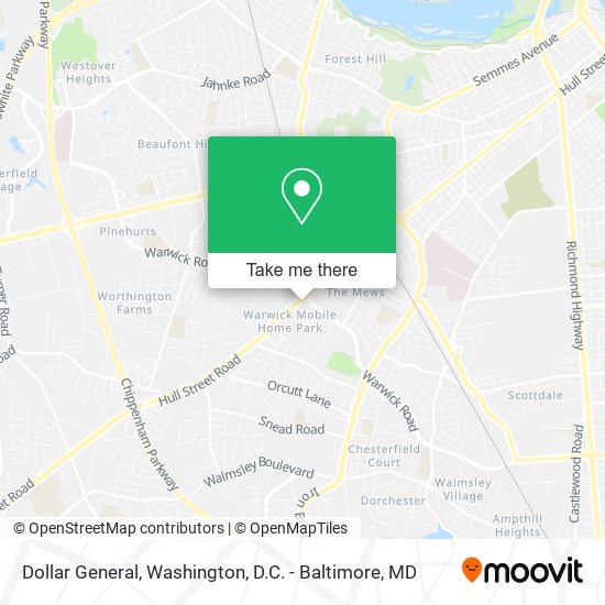 Dollar General map