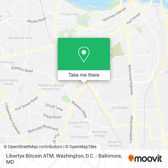 Libertyx Bitcoin ATM map