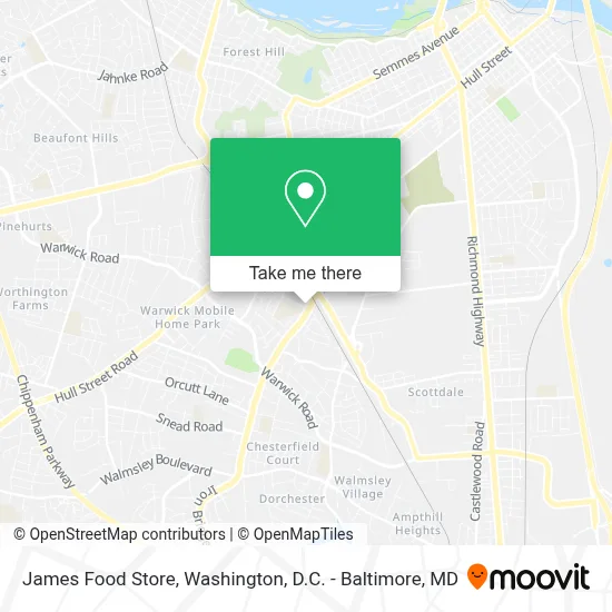 James Food Store map