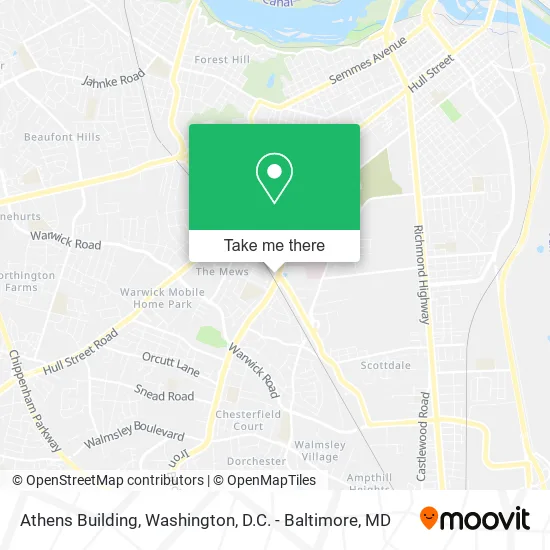 Athens Building map