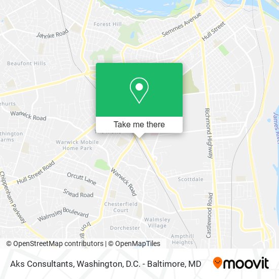Aks Consultants map