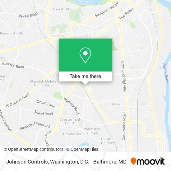 Johnson Controls map