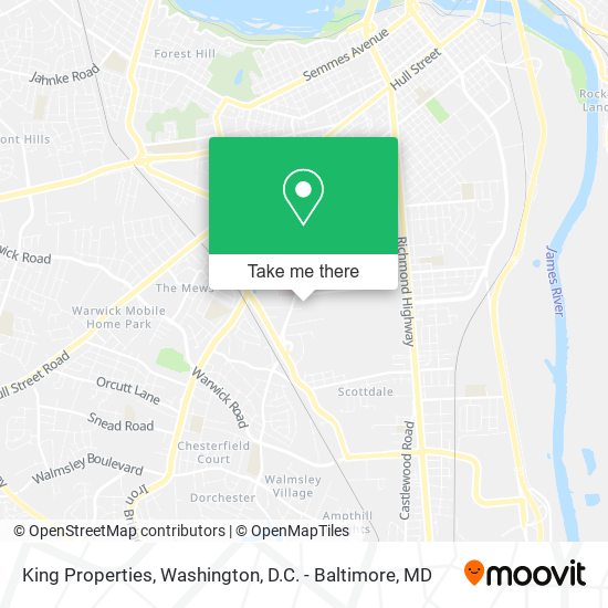 Mapa de King Properties