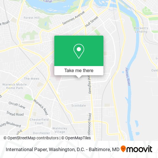 International Paper map